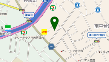 株式会社ミルクグラフィックスの地図画像