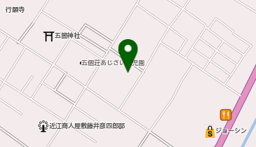 近江化成工業株式会社の地図画像