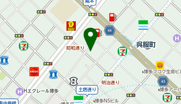 有限会社アクティブ・ハカタの地図画像