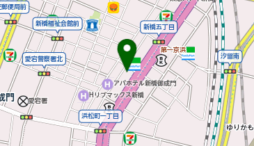 株式会社新橋商会コーポレーションの地図画像