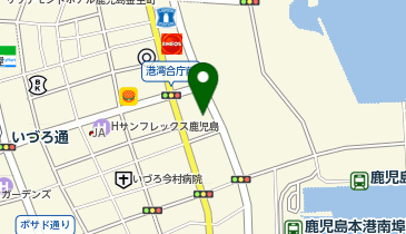 鹿児島荷役海陸運輸株式会社の地図画像