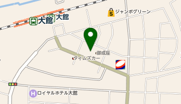 秋北タクシー株式会社の地図画像