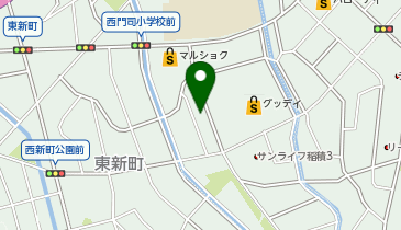 株式会社稲田商会の地図画像