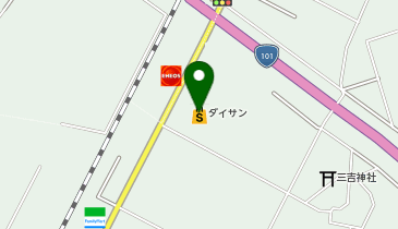 有限会社ダイサンの地図画像
