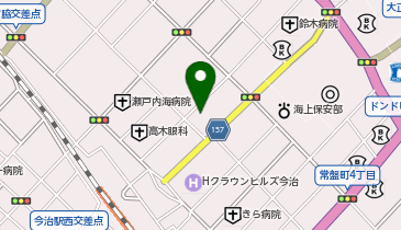 今治シーエーティーブィ株式会社の地図画像