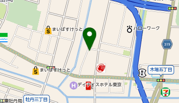 征矢野木材株式会社の地図画像