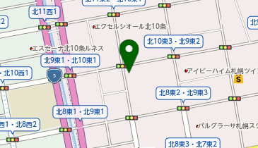 株式会社北海道住宅新聞社の地図画像