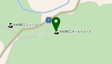株式会社大村湾カントリー倶楽部の地図画像
