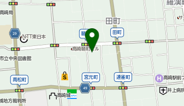 有限会社きものにしざわの地図画像