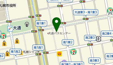 ほくでんサービス株式会社の地図画像