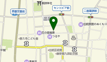 株式会社べにや旅館の地図画像