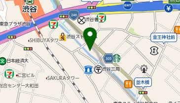 株式会社アトランティスクリエーションの地図画像