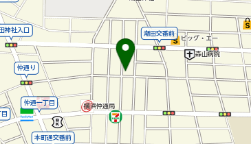 有限会社横浜ビークリエイトの地図画像