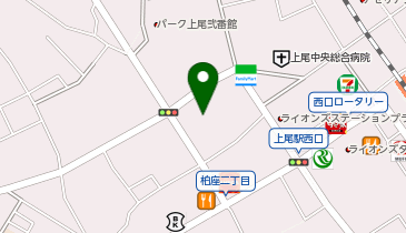 株式会社イベント上尾の地図画像
