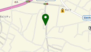 株式会社ミサキテクノ神奈川の地図画像