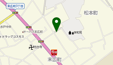 有限会社多田商店の地図画像