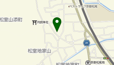 株式会社洛西ガーデンの地図画像