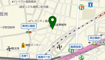 ユアーズホーム関西有限会社の地図画像