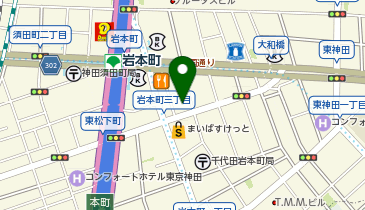 ガクゴテレビ株式会社の地図画像