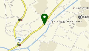 有限会社山七の地図画像