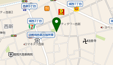KKウィング株式会社の地図画像