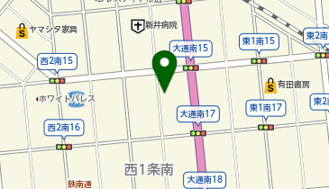 有限会社すずかの地図画像