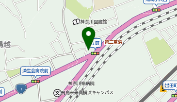 有限会社上間の地図画像