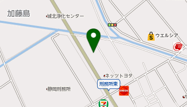 有限会社上土不動産の地図画像