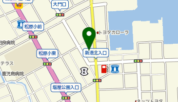 株式会社NSクリエイト」(鹿児島市-社会関連-〒892-0834)の地図