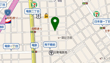 株式会社アズマの地図画像