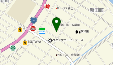 四国キング有限会社の地図画像