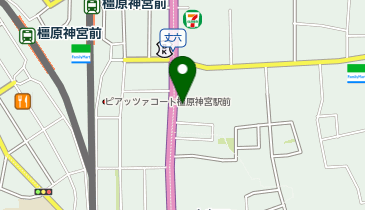 株式会社橿原木材の地図画像