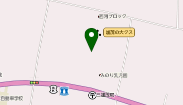 西阿ブロック有限会社の地図画像