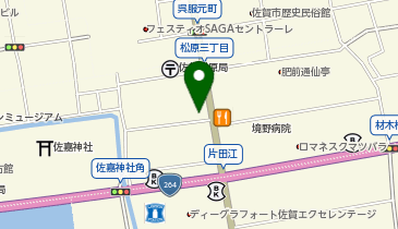 株式会社新古賀の地図画像