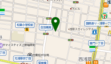 有限会社アレックスの地図画像