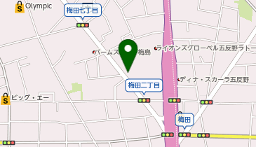 有限会社大建の地図画像