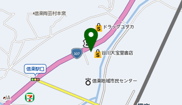有限会社ギャラリーろくろの地図画像