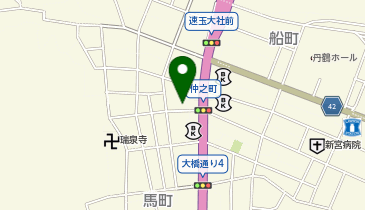 株式会社オザキタイヤの地図画像