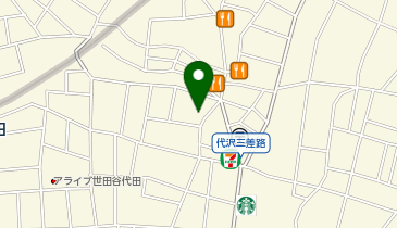 有限会社北沢小西の地図画像