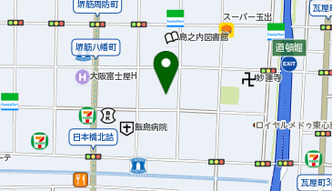 有限会社大証企画の地図画像