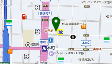 大生株式会社の地図画像