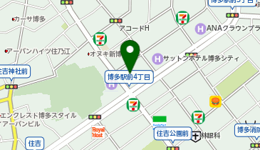 西鉄人事サービス株式会社の地図画像