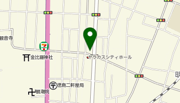 青山興産株式会社の地図画像