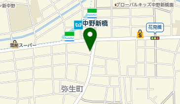 有限会社中新不動産の地図画像