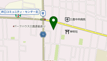 株式会社テッセラクトクリエイターズの地図画像