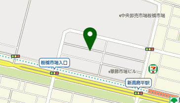 板橋共同作業株式会社の地図画像