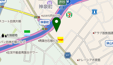 株式会社シーユーの地図画像