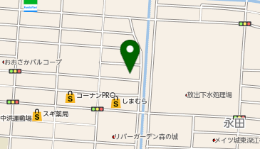 有限会社三好工作所の地図画像