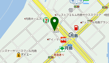 有限会社もんじゃ屋形船の地図画像