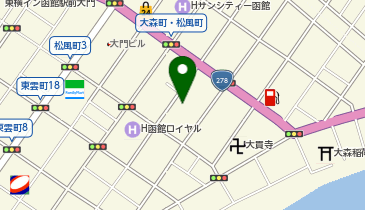 桂建設株式会社の地図画像